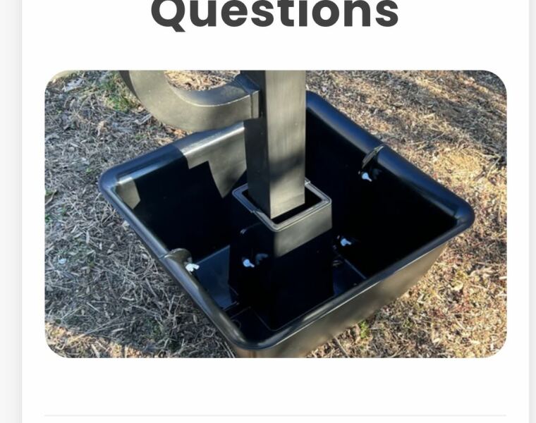 Wrap around planter for square posts?