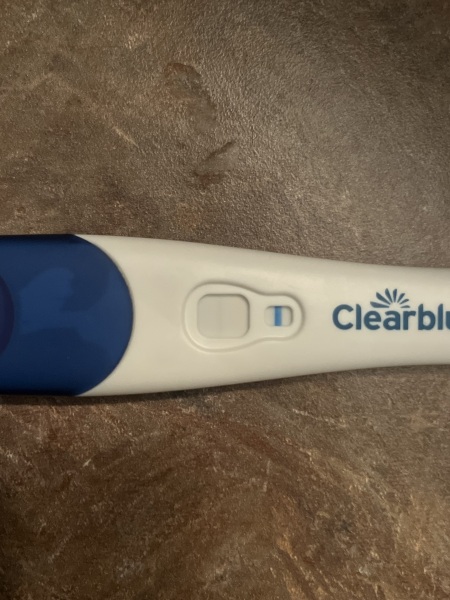 Is this a positive test? I took clear blue and saw a line and then a pink test and nothing?