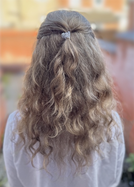 My frizz in all it's glory