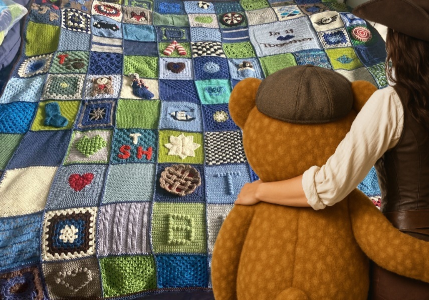 Woolly Hugs. Part 2.  The Blanket for lovely Swashbuckled