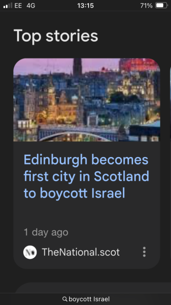 App to boycott Israeli goods