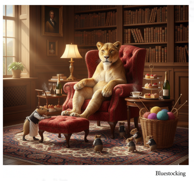 The Bluestocking - the one where the nights start to draw in