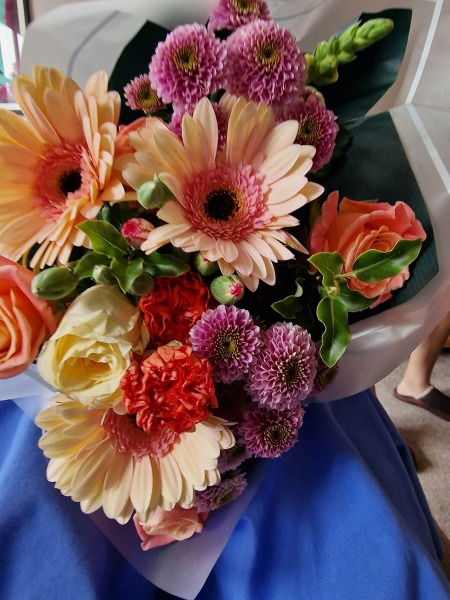 The Autumn Bluestocking - mist, mellow fruitfulness and hot chocolate!