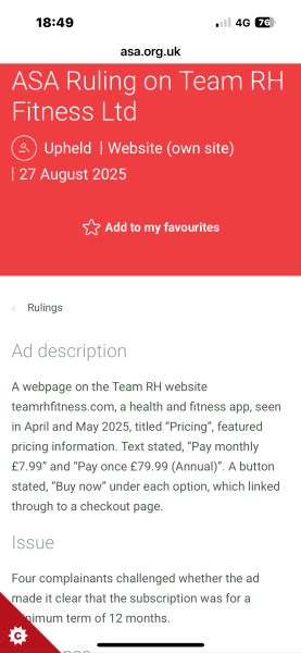 Team RH - has anyone actually been visited by a debt collector