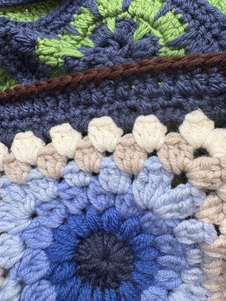 Woolly Hugs. Desperately sad news we are afraid. Making a Blanket for lovely Swashbuckled whose son has tragically died.