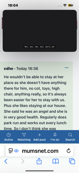 Constant intrusive videos