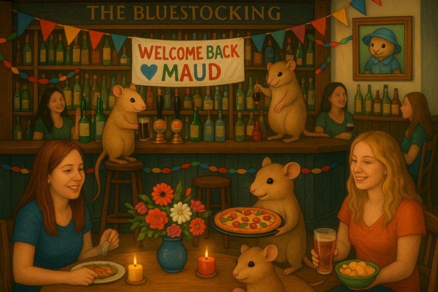 The Bluestocking - the one where the nights start to draw in