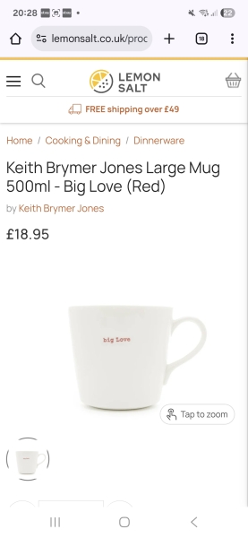 I just want a decent mug