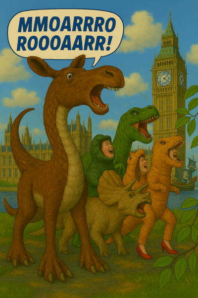 Rights hoarding dinosaurs, get ready for attack!