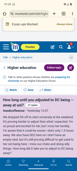 Constant intrusive videos