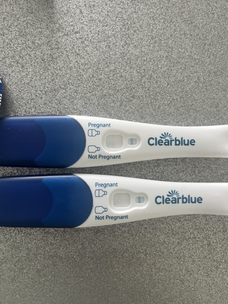 Am i pregnant or is the clear blue an evaporation line?!