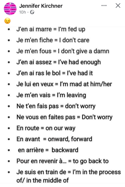 To ask how you learn a language?