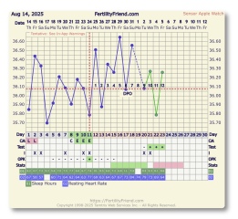 Any BBT experts who can have a look at my chart for me? Early positive (8DPO)