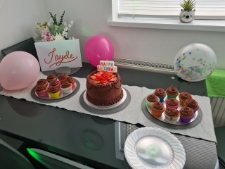 Struggling to decide if the flavour profile will work, birthday cake!