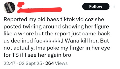 To be surprised that men are able to publicly post like this?