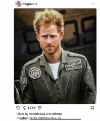 Meghan’s birthday message to Aitch