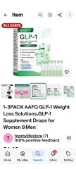 What is the difference between the GLP blue colored box and the GLP green coloured box ?
