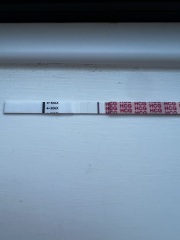 Evaporation Line or Faint Positive