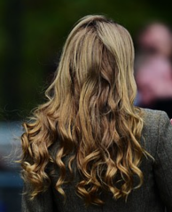 Is Kate Middleton wearing a blonde WIG?