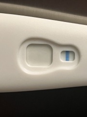 Is this a positive test? I took clear blue and saw a line and then a pink test and nothing?