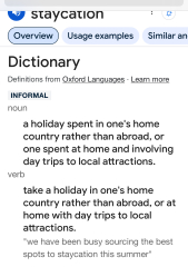 Staycation possibly Scotland