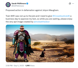 GLP are going after Sarah Philmore and are going to lose