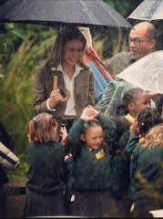 Is Kate Middleton wearing a blonde WIG?