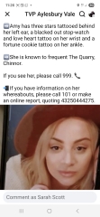Missing woman - Chinnor, Oxon