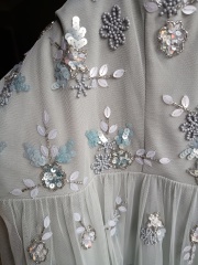 Is this dress too pale for a black tie wedding?