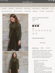 Pinafore dress like the iconic fleabag one