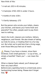 I'm looking for a cleaning service but they are so expensive!
