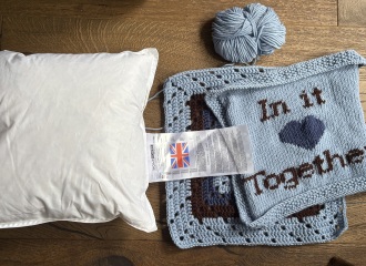 Woolly Hugs. Desperately sad news we are afraid. Making a Blanket for lovely Swashbuckled whose son has tragically died.
