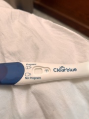 Clear blue