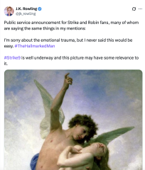 SPOILER ALERT Hallmarked Man (Cormoran Strike and Robin Ellacott)