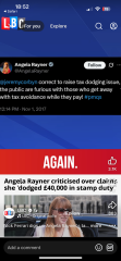Angela Rayner tax fail