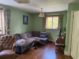 Awkward shaped sitting room