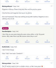 A few updates to Mumsnet 🎨