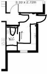 Can this space be a toilet utility ?