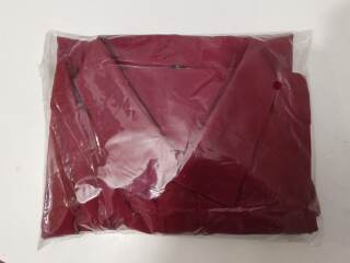 Burgundy shirts for corporate work environment