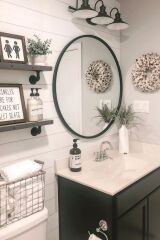 What to put on downstairs toilet shelf?