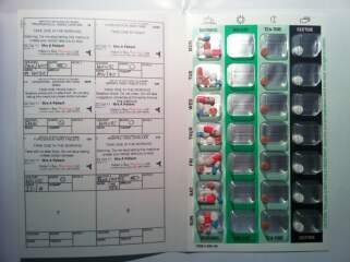 DM not taking meds properly