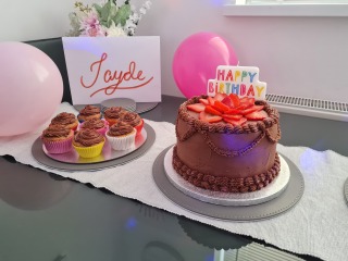 Struggling to decide if the flavour profile will work, birthday cake!