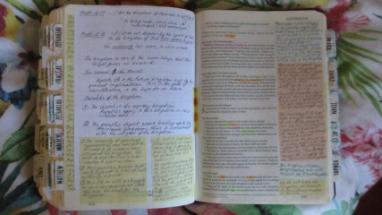 Bible journaling