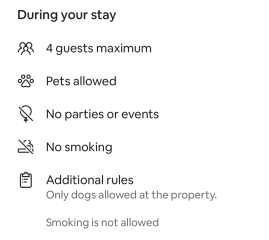 AIBU to be a bit taken aback by some of these ‘House Rules’?