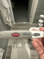 Smiley Positive Ovulation Test AND Faint Positive Pregnancy Test?!