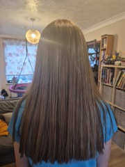 Dying over a semi permanent colour