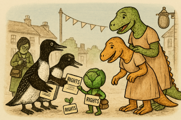 Rights hoarding dinosaurs, get ready for attack!