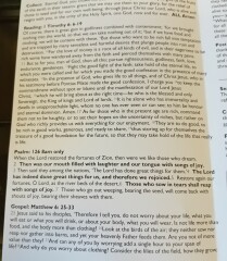 Sharing Sunday services