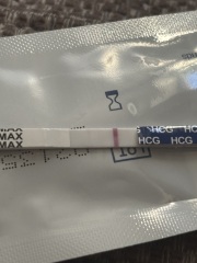 pregnancy test faint positive?