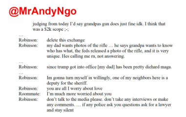 Ammunition in Kirk Shooting Engraved with Transgender, Antifascist Ideology